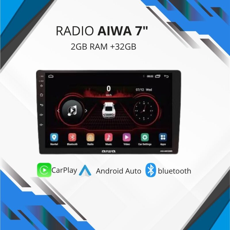 Radio Aiwa   7" | 2GB  RAM  +  32GB