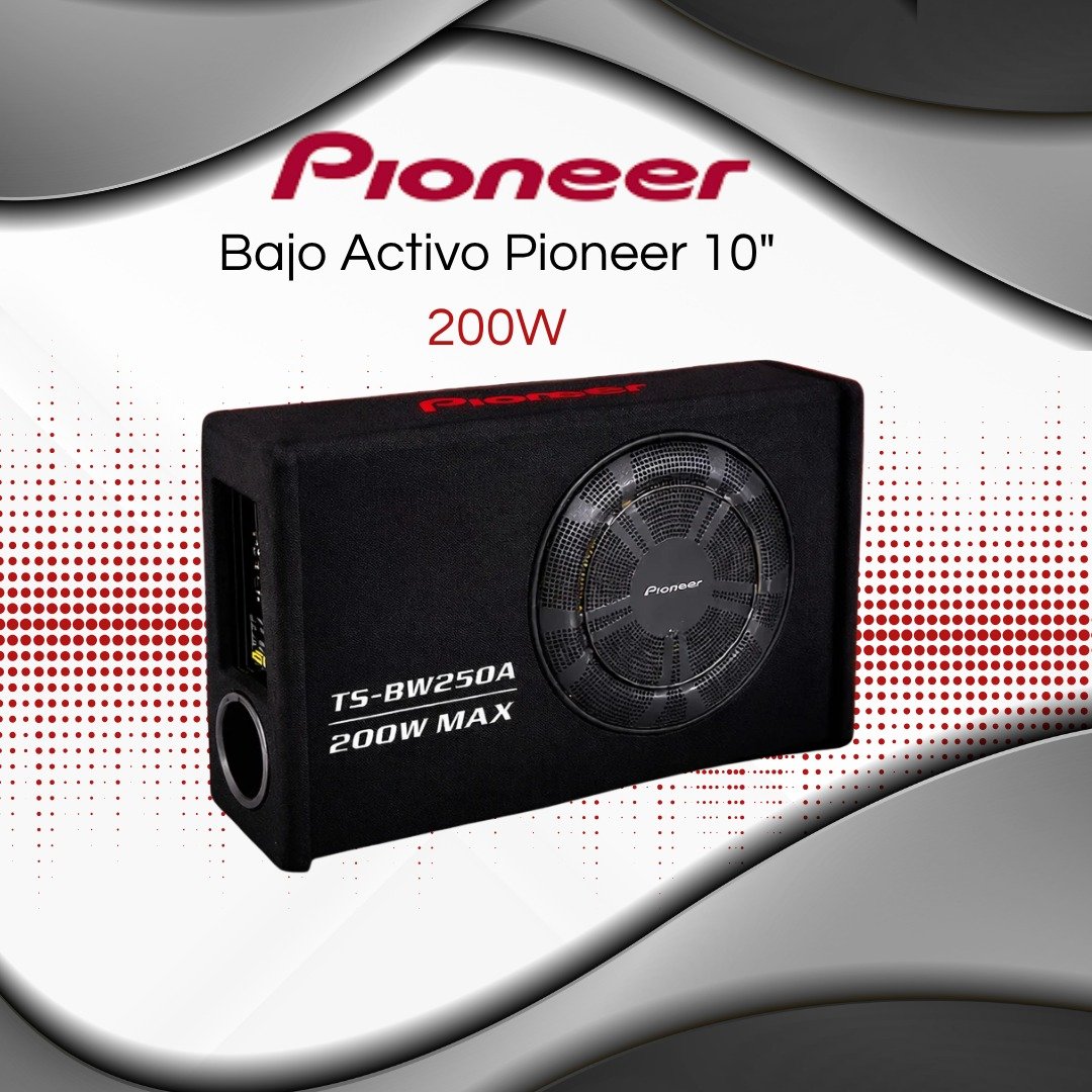 Bajo Activo Pioneer 10" 200W