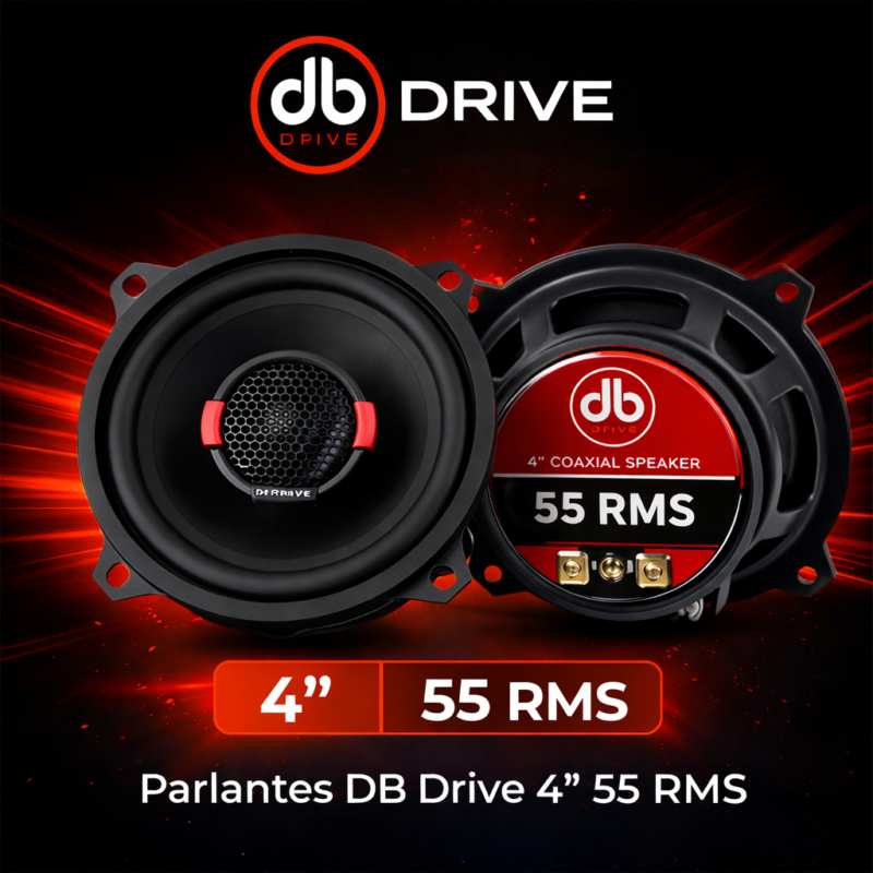 Parlantes DB Drive 4" 55 RMS
