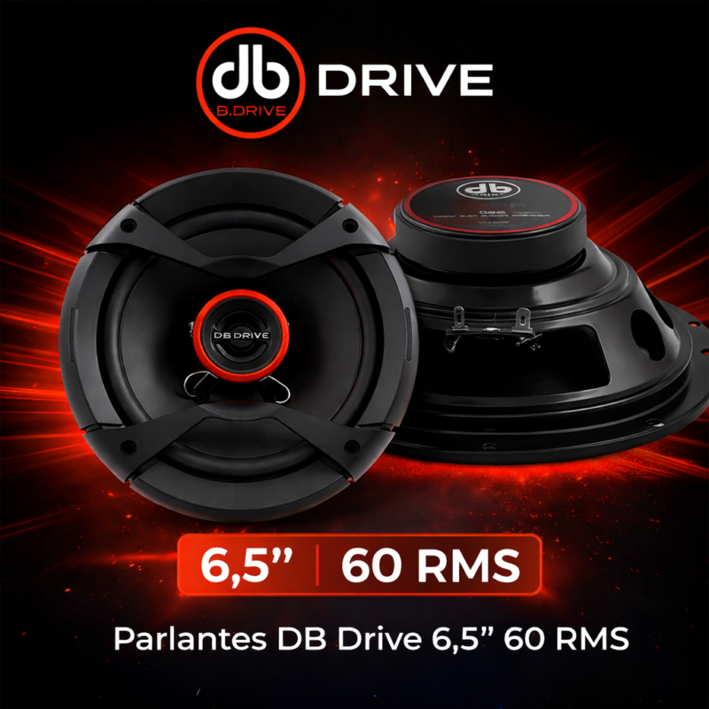 Parlantes DB Drive 6,5" 60 RMS