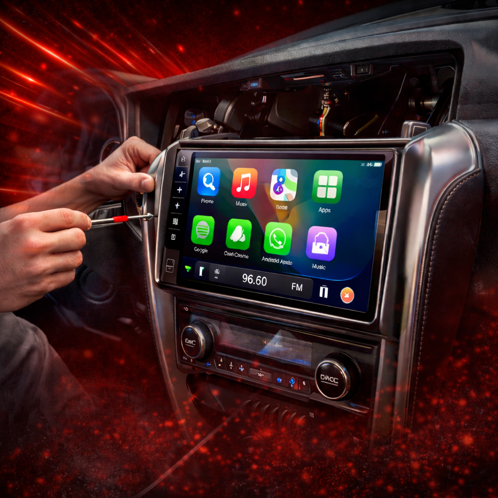 ¿Cómo se instala una pantalla con CarPlay en tu auto?