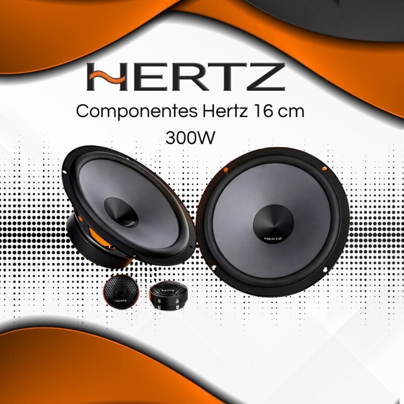 Componentes Hertz 16 cm 300W