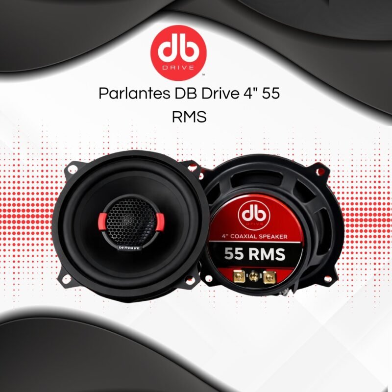 Parlantes DB Drive 4" 55 RMS