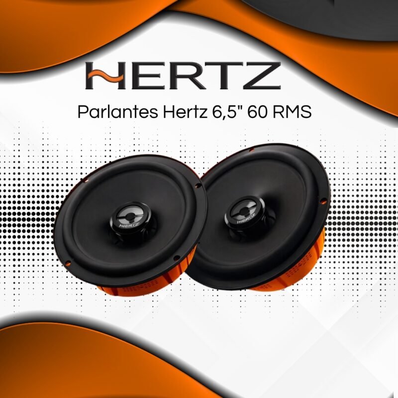 Parlantes Hertz 6,5" 60 RMS