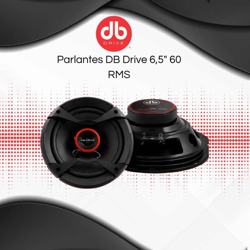 Parlantes DB Drive 6,5" 60 RMS